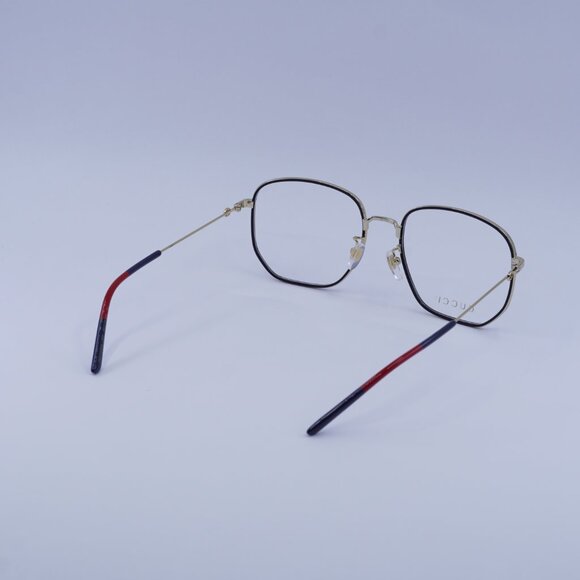 Gucci GG1197OA 003 Eyeglasses Gold/Black 56mm Square Frame - Picture 13 of 13